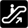 The Up Escalator Clip Art